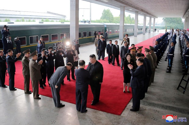 Inside Kim Jong Un's armored train: A sweet home