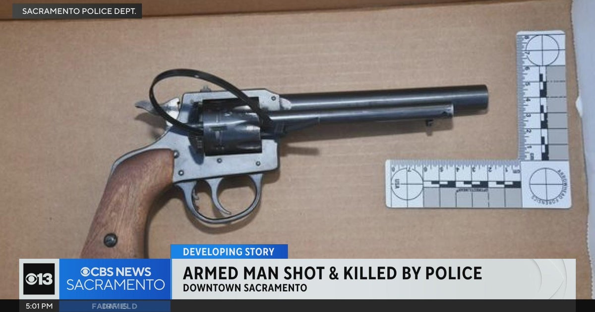 Armed man shot, killed by police in Downtown Sacramento - CBS Sacramento