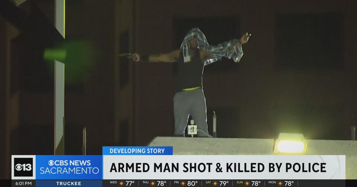 Witnesses describe encountering armed suspect later shot, killed by Sacramento police