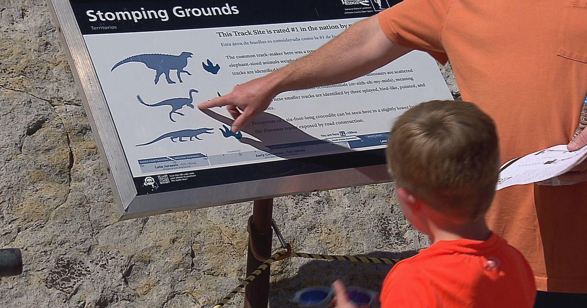 Drones and other technology mapping dinosaur tracks in Colorado amid erosion