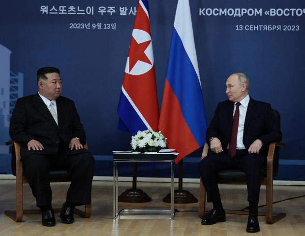 Russia's President Putin and North Korea's leader Kim meet in Amur region 