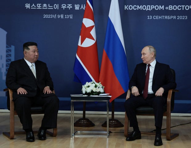 Russia's President Putin and North Korea's leader Kim meet in Amur region
