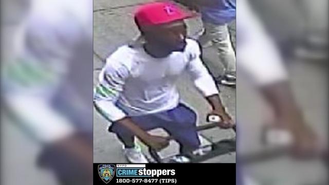 A man with a stroller wanted for assaulting at least one woman on the Upper East Side. 