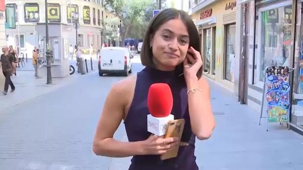 Man arrested after appearing to grope female reporter in the middle of her live report in Spain