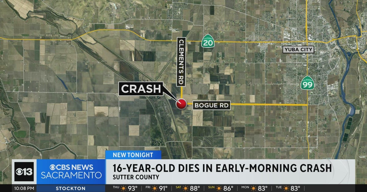 Girl, 16, dies after crashing into water-filled canal in rural Sutter ...