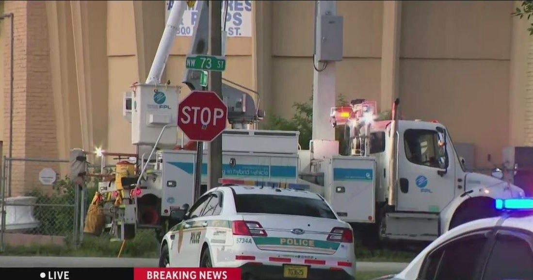 Male dies right after being electrocuted in NW Miami-Dade by falling wire, police say