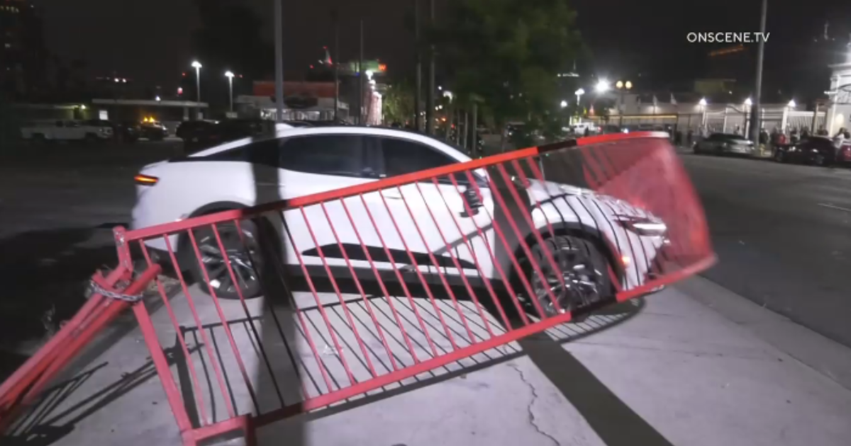 LAPD Begins Testing Tesla Patrol Vehicles In Hollywood - CBS Los