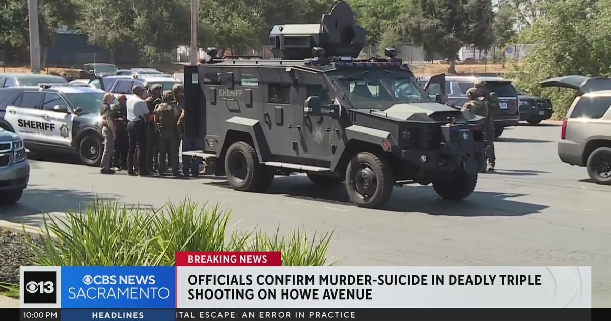 Officials confirm murder-suicide in Sacramento triple shooting - CBS Sacramento