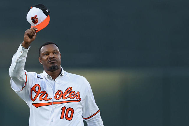 In Orioles retirement ceremony, Adam Jones feels love from Baltimore, 'my  second home' - The Baltimore Banner