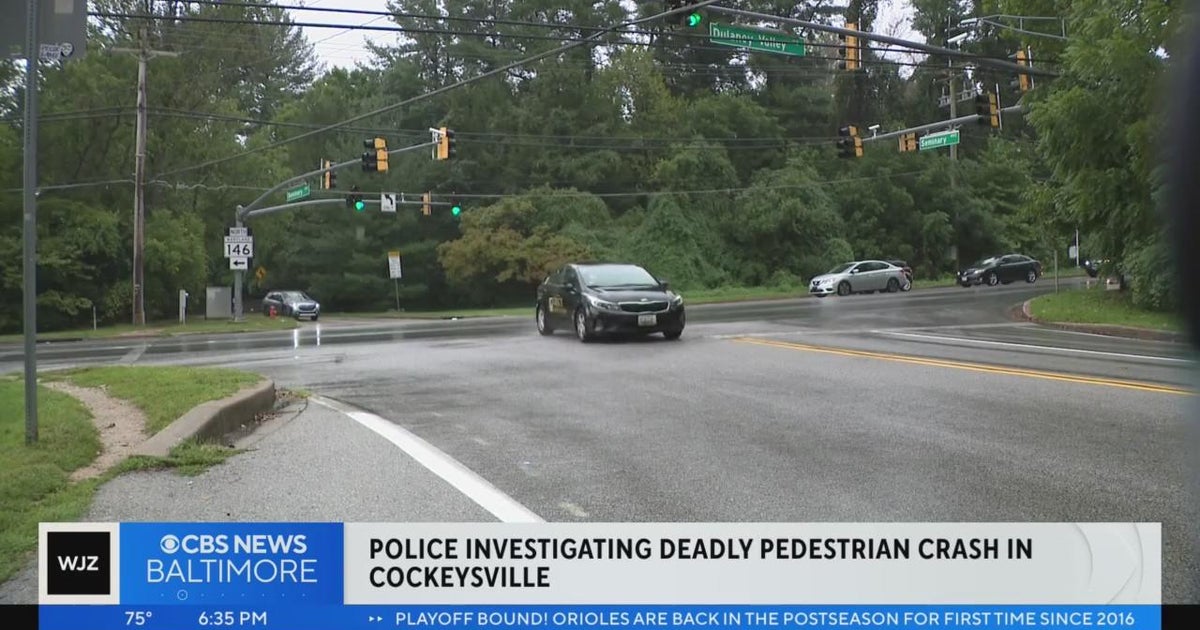 Woman dies after struck by truck in Cockeysville CBS Baltimore
