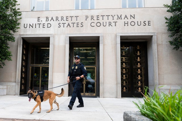 Former President Trump Attends Arraignment In Washington, D.C. Federal Court After His Indictment 