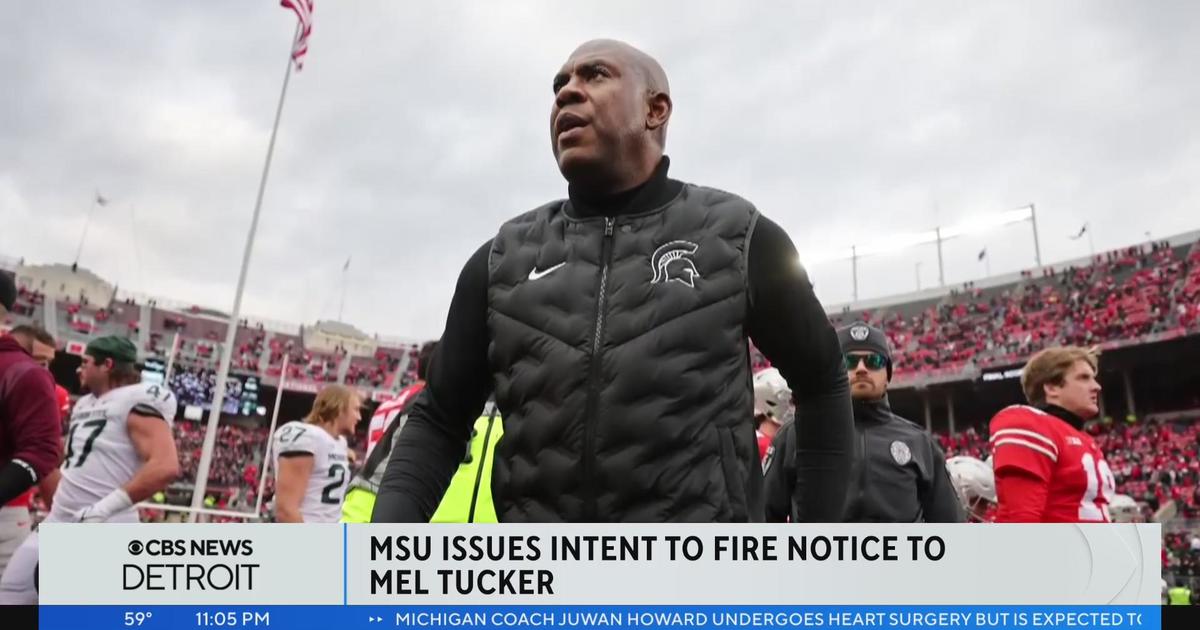 Michigan State students react to the university’s intention to fire football coach Mel Tucker