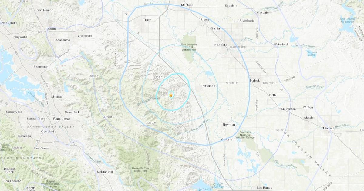 A magnitude 3.9 earthquake rocks the Central Valley, felt in parts of the East Bay