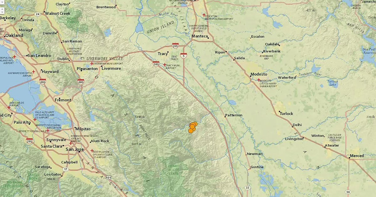 6th earthquake hits Stanislaus County CBS Sacramento