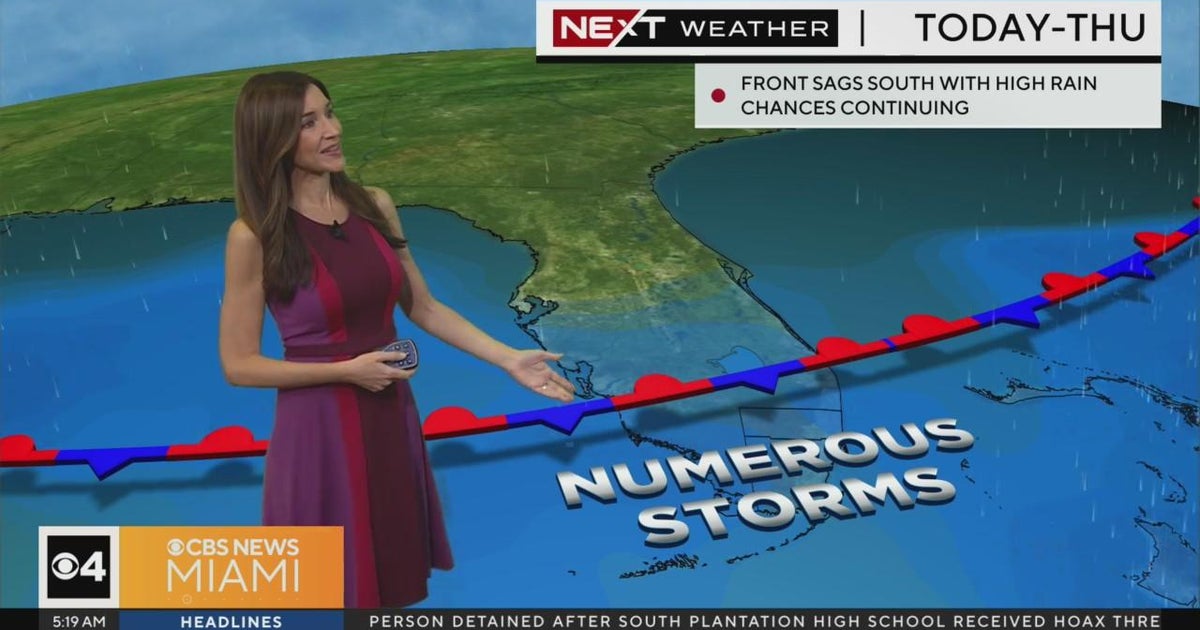 Miami Weather forecast for Wednesday 9/20/2023 5AM - CBS Miami