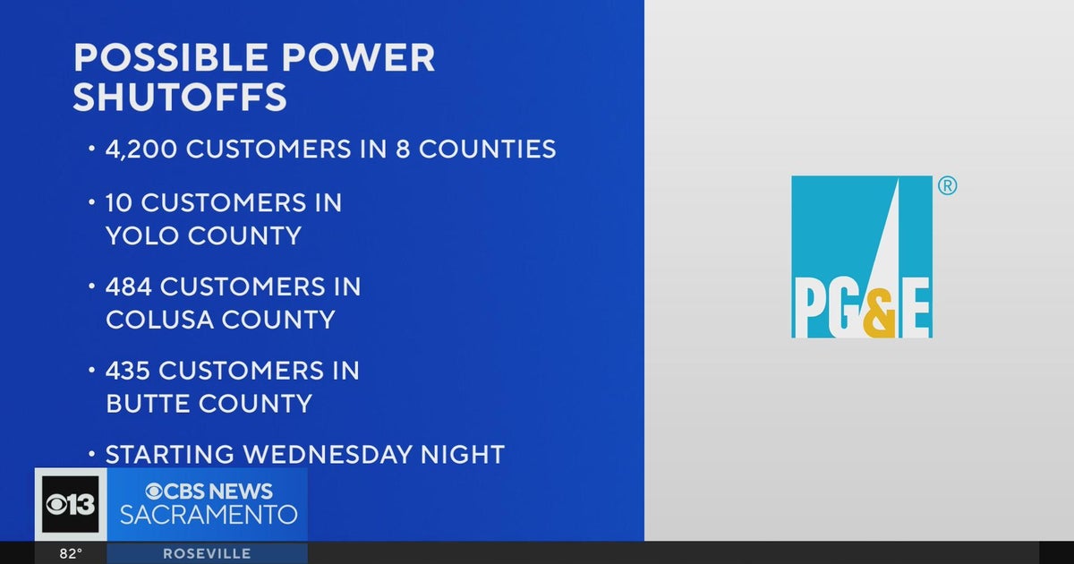 PG&E warns of possible Northern California power shutoffs