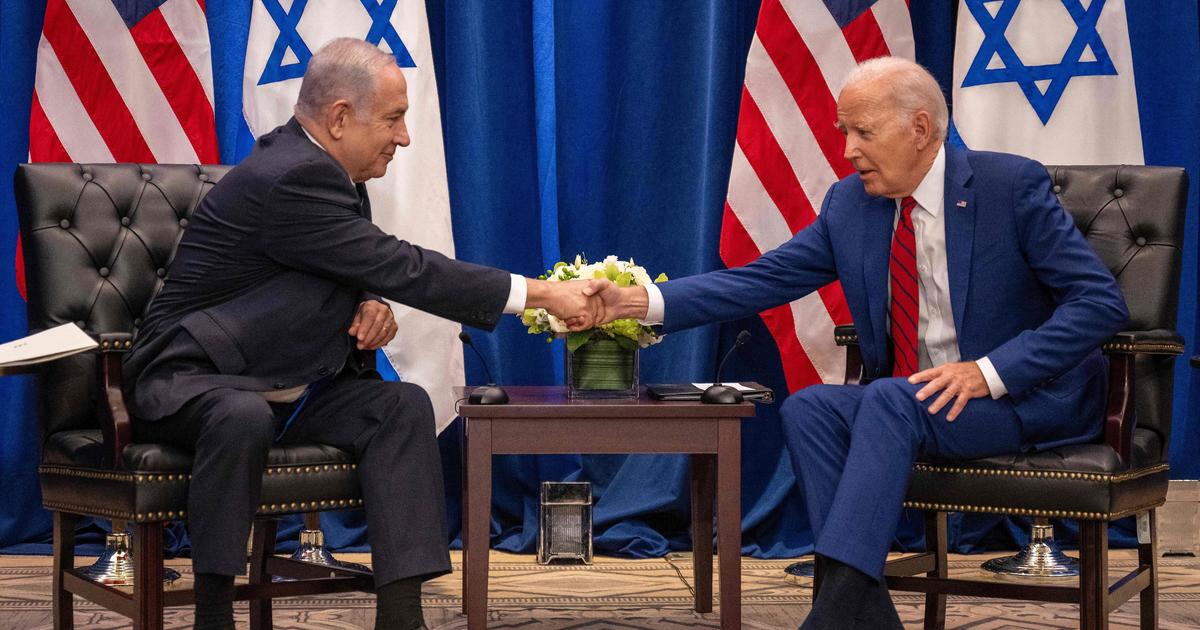 CBS News poll: Rising numbers of Americans say Biden should encourage Israel to stop Gaza actions