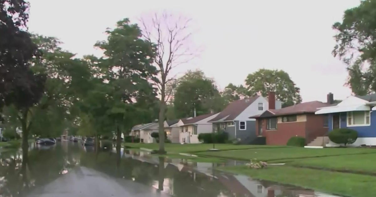 Calumet City gets new flood cleanup help CBS Chicago