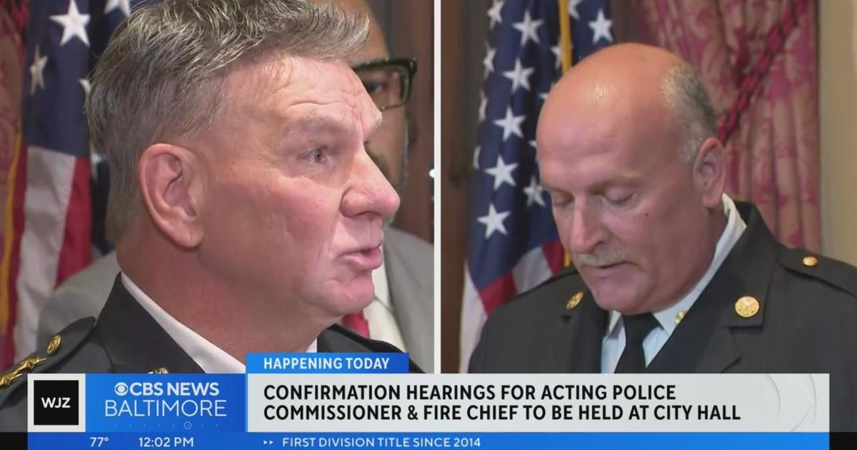 Confirmation Hearings For Acting Police Commissioner And Fire Chief To