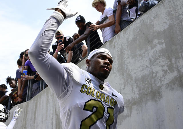 Eagle-eyed fans spot Shedeur Sanders and Travis Hunter wearing special  letters on jerseys during CU's win over TCU