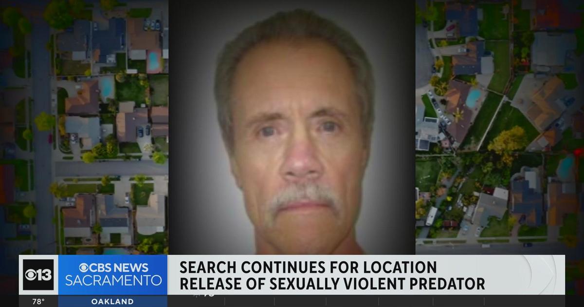 Search Continues For Location Release Of Sexually Violent Predator In Placer County Cbs Sacramento 2502