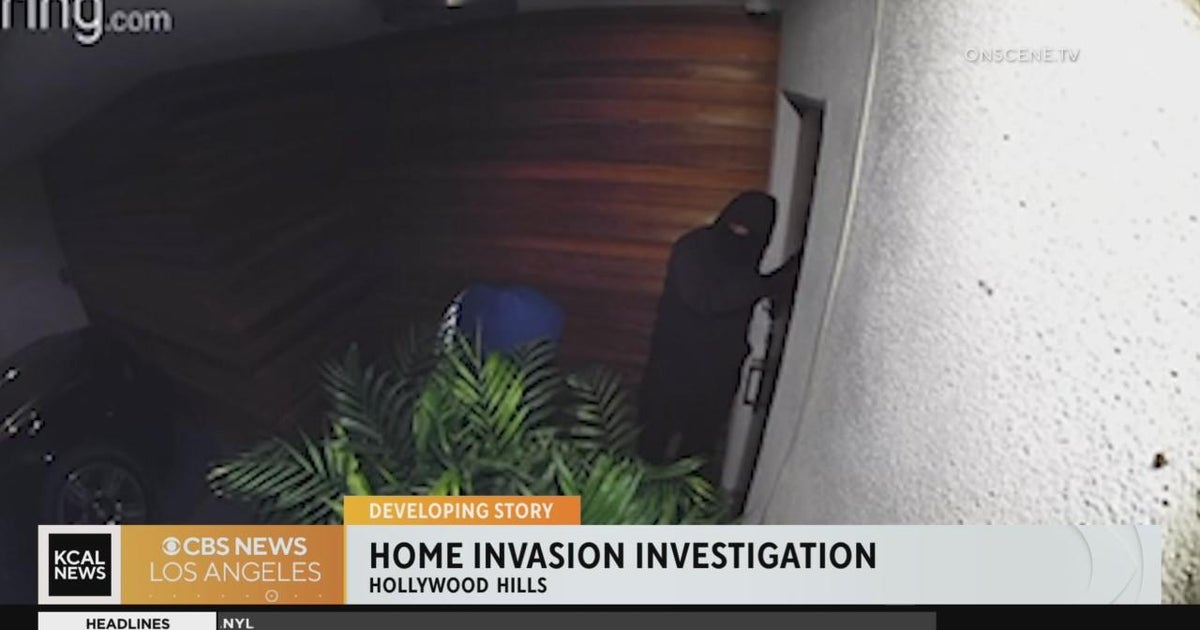 Hollywood Hills home invasion investigation - CBS Los Angeles