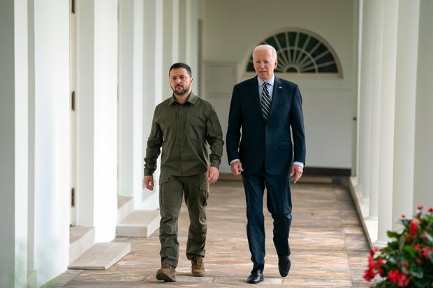 President Biden Welcomes Ukrainian President Zelensky To The White House