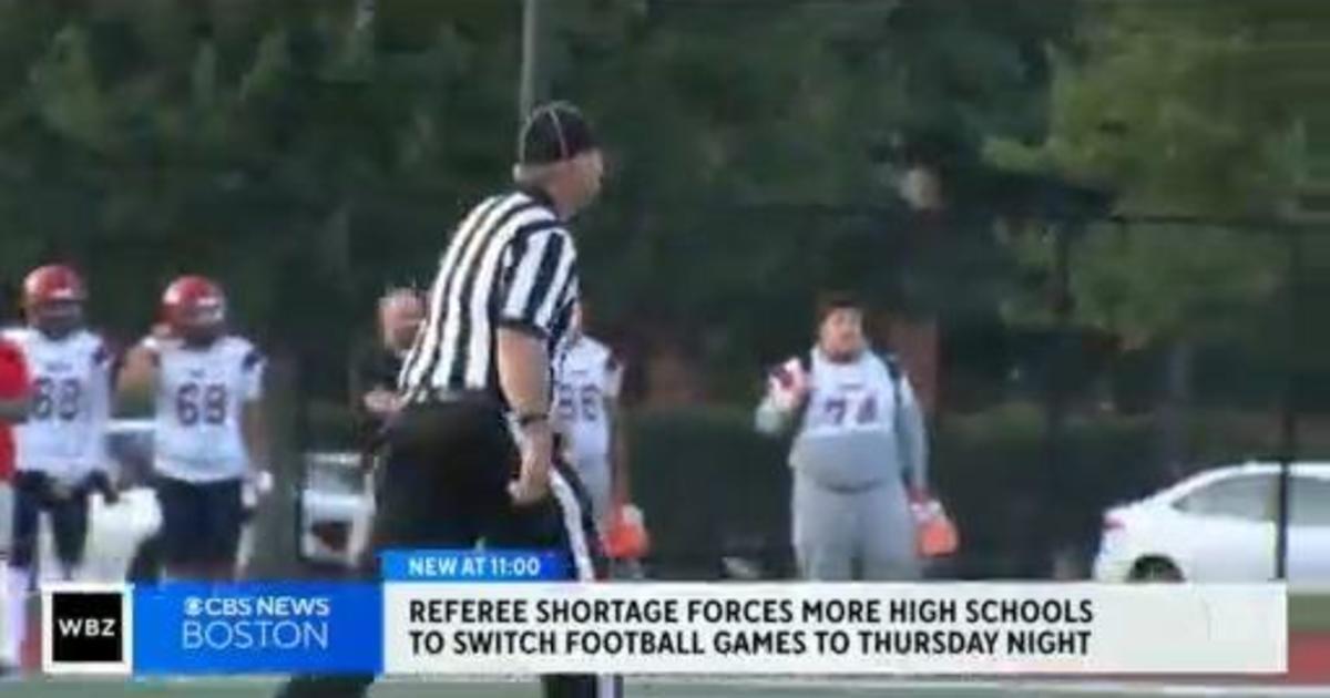 Some varsity football games moved off Friday nights this season due to  referee shortages