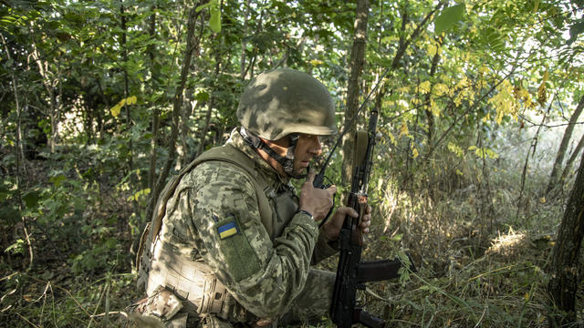Military mobility of Ukrainian Army in Kupyansk frontline 
