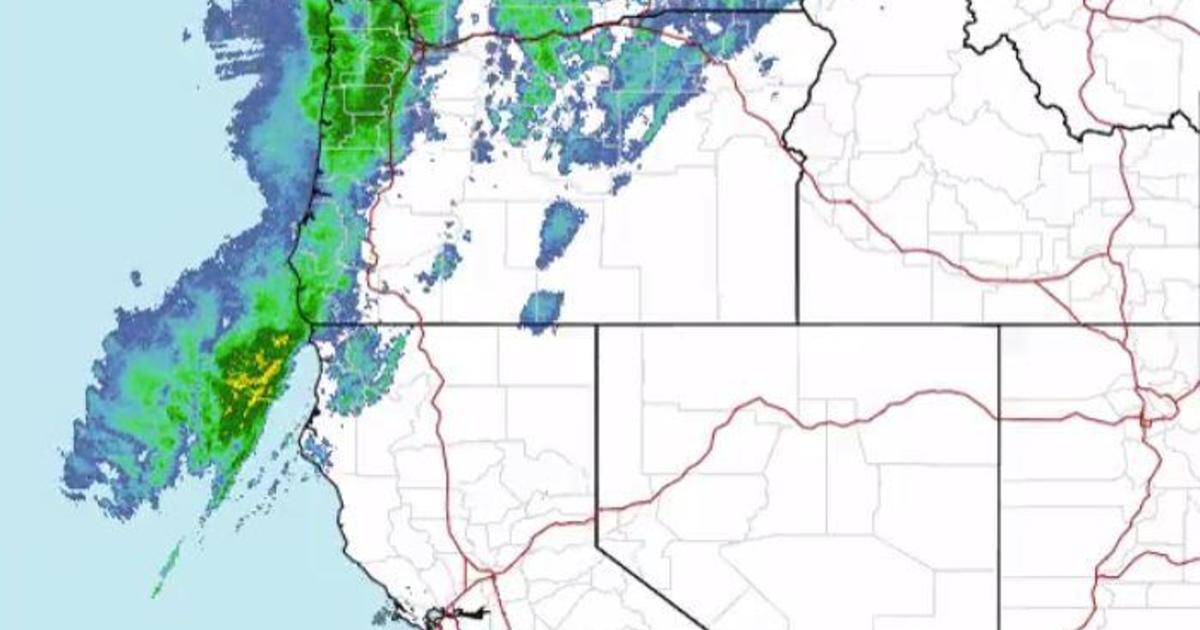 Atmospheric river-fueled storm front gradually moving down California into North Bay