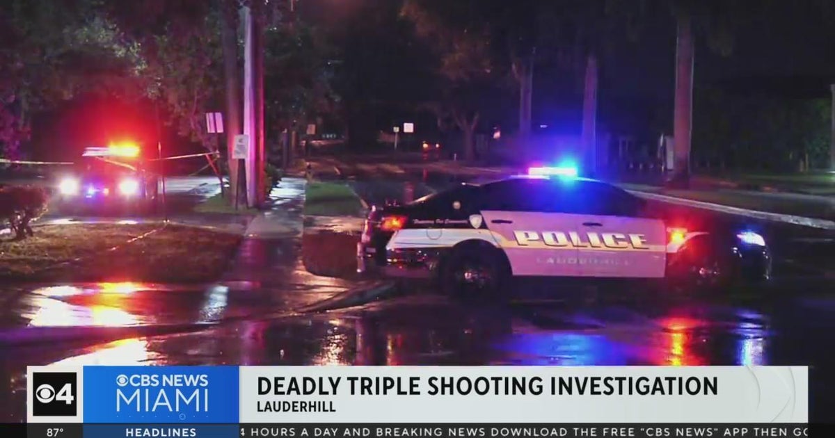 Lauderhill triple shooting, a single useless Lauderhill triple shooting, a single useless