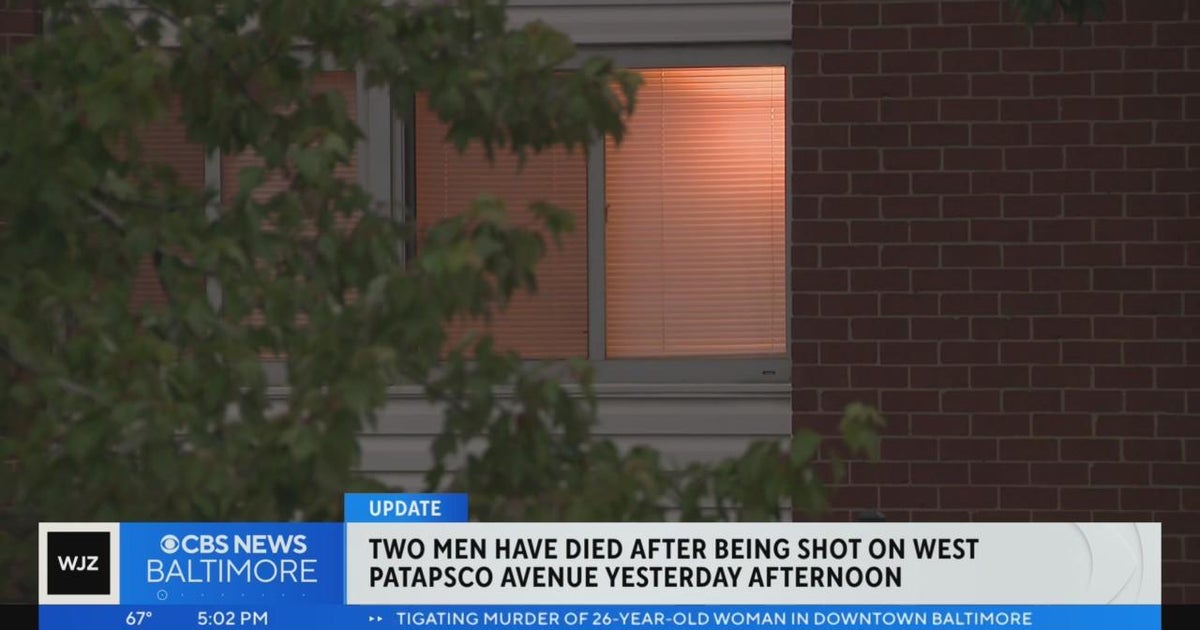 Two men die from shooting in South Baltimore - CBS Baltimore