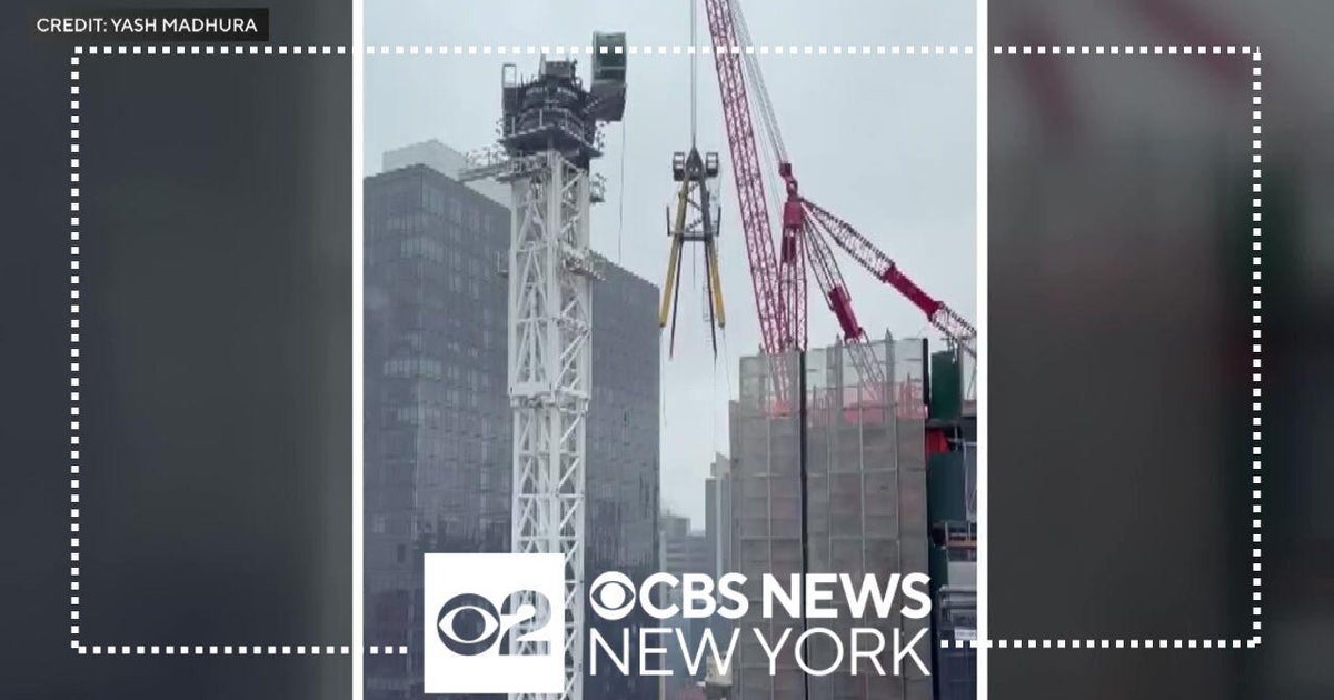 CBS New York Investigates: Contractor cited by NYC in July crane fire ...