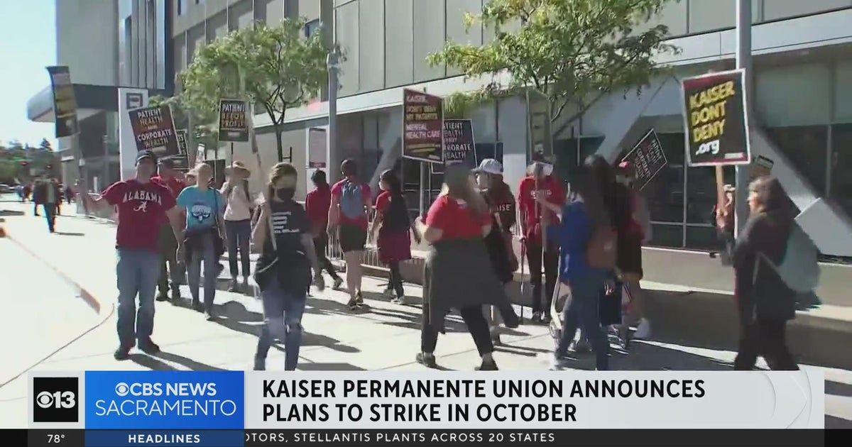 Kaiser workers planning to strike in October
