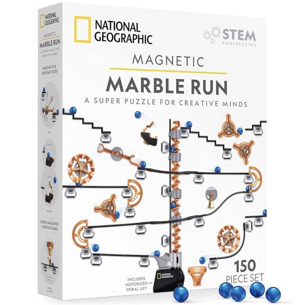 NATIONAL GEOGRAPHIC Magnetic Marble Run 