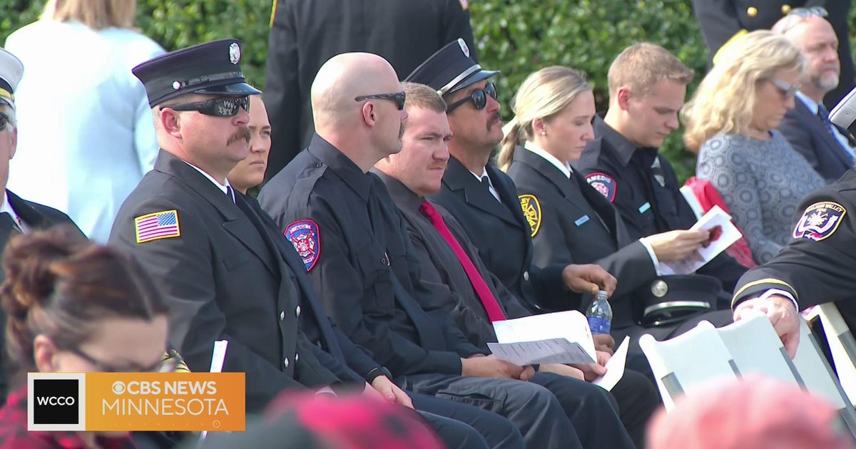 Hundreds Honor The Fallen Firefighter Memorial Service In St. Paul