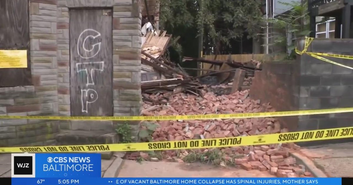 Man pulled from rubble of vacant Baltimore home collapse has spinal ...