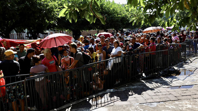 Migrants Overwhelm Immigration Services In Southern Mexico 