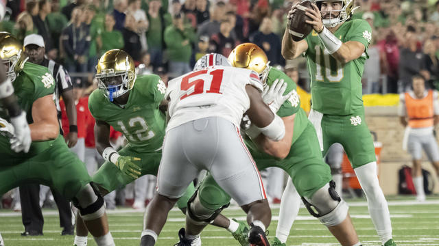 COLLEGE FOOTBALL: SEP 23 Ohio State at Notre Dame 