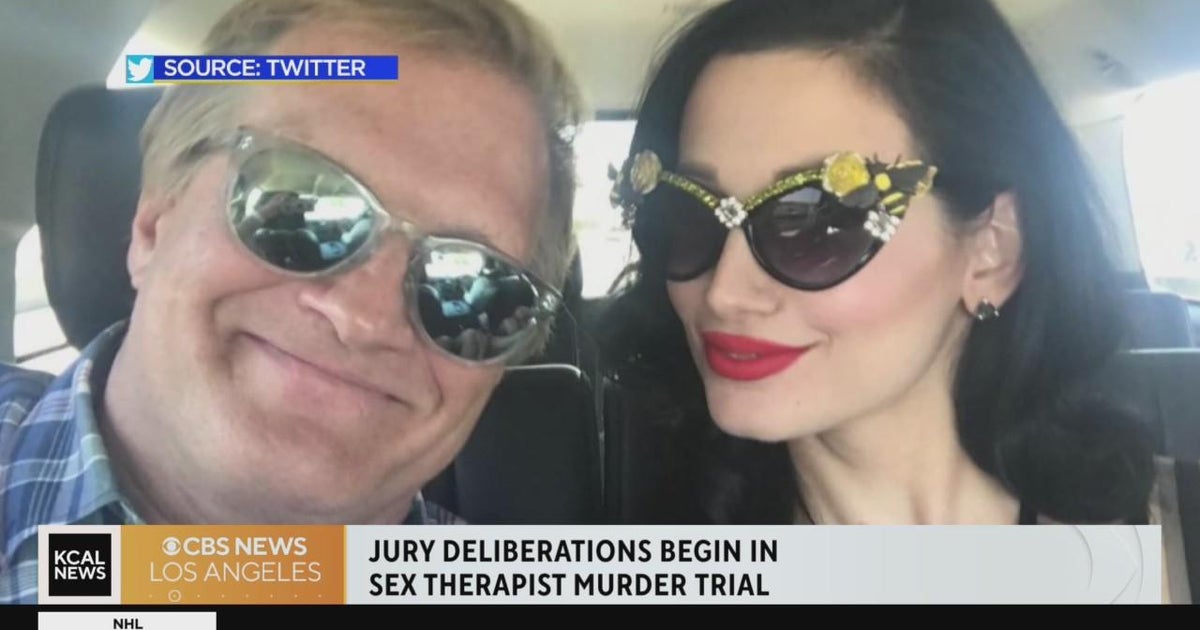 Hollywood sex therapist murder trial jury deliberations begin - CBS Los ...