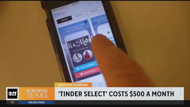 Dating app Tinder adds $500 feature - CBS Texas