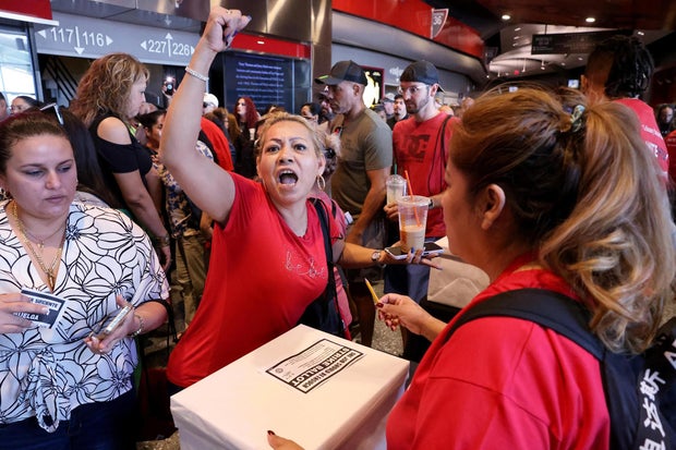 Las Vegas culinary strike vote