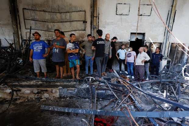 Iraq wedding hall fire leaves almost 100 dead and dozens injured in Nineveh province