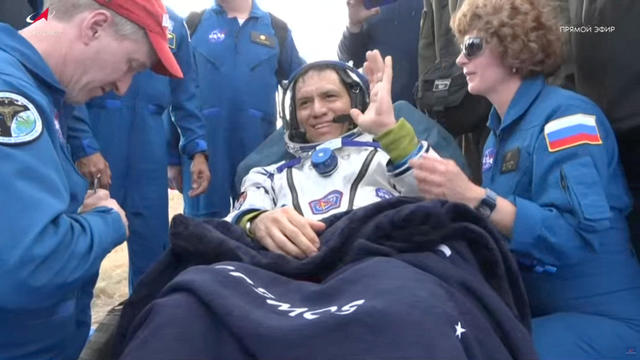 Russian, U.S. space crew returns from ISS 
