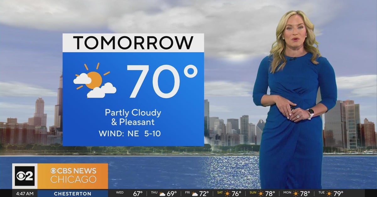 Chicago First Alert Weather: Showers and storms, warmup ahead - CBS Chicago