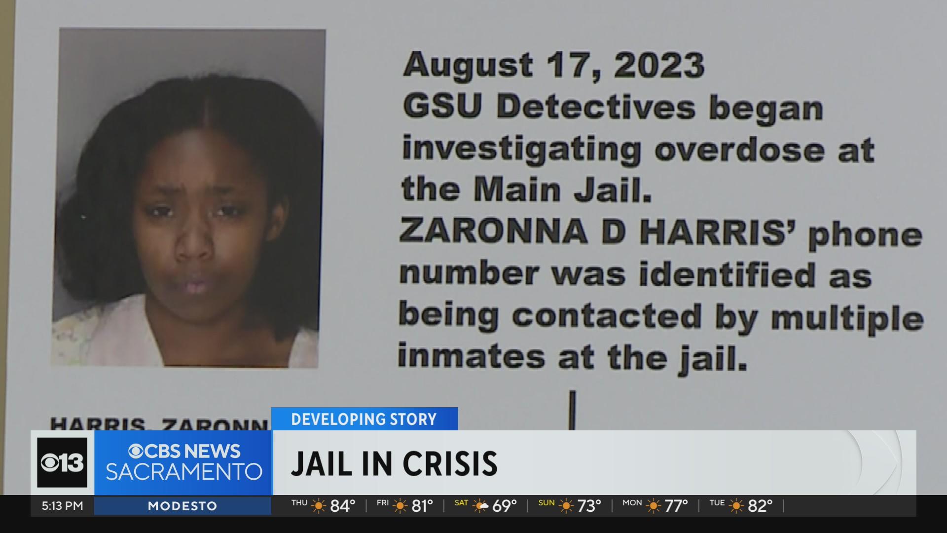 Sacramento County jail worker accused of supplying inmates with drugs