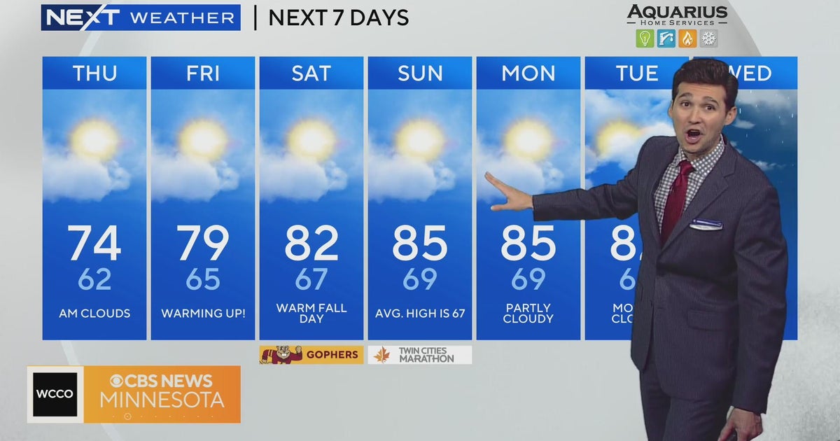NEXT Weather: 6:30 a.m. report from Sept. 28, 2023 - CBS Minnesota