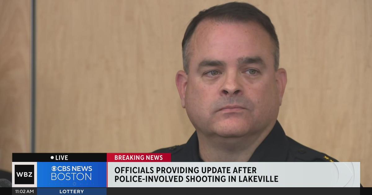 Lakeville Police Chief Gives Update On Officer Shooting Cbs Boston 1629