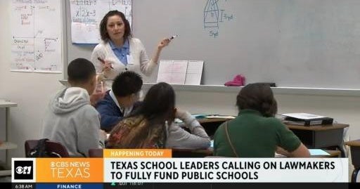 Texas school leaders call on lawmakers to fully fund public schools ...