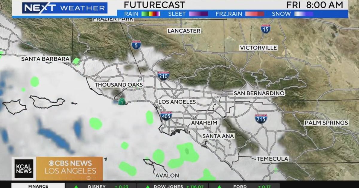 Alex Biston's Morning Weather (September 29) - CBS Los Angeles